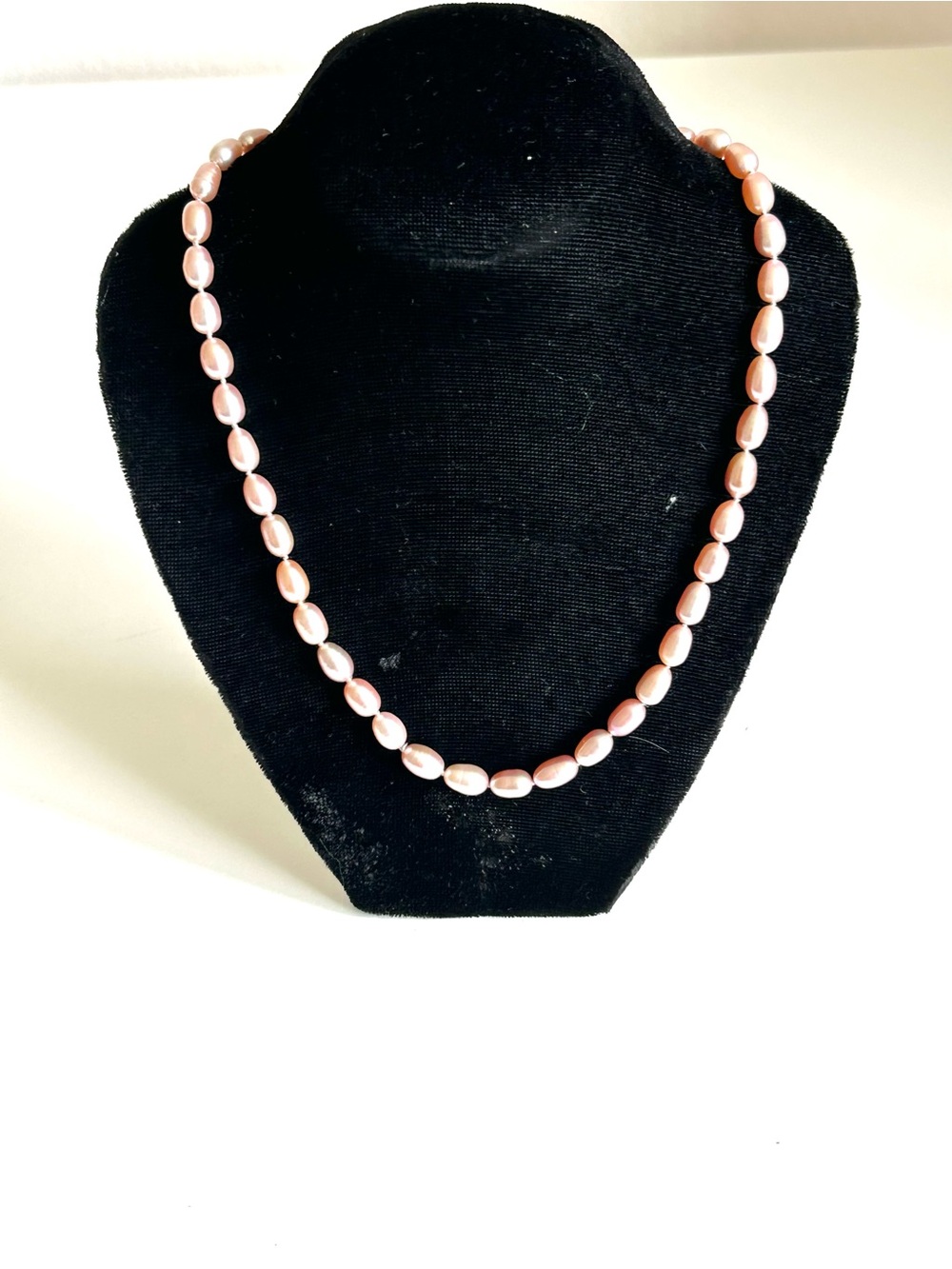 Delicate Pink Fresh Water Pearl Necklace - Classic